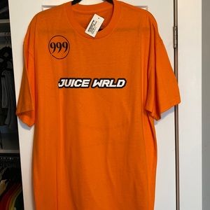 Juice wrld orange tee NWT